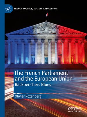 cover image of The French Parliament and the European Union